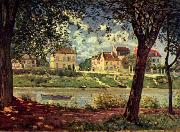 Alfred Sisley Seine bei Saint Mammes oil painting reproduction